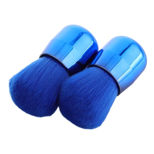 OUNONA 2stücke Puderpinsel Für Make-up Großer Make-up-pinsel Für Augen Rougepinsel Für Reise Kleiner Up-pinsel Für Gesicht Make-up-pinsel Für Mädchen Aus Kunststoff Und Synthetischen von OUNONA
