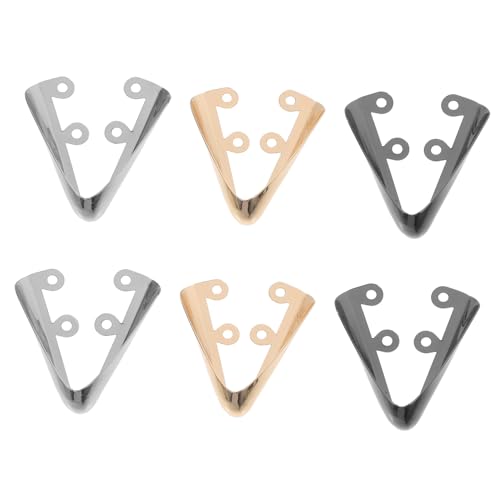 OUNONA 3 Paare Hochhackige Schuhspitzen Schutzkappen für Damen Robuste Stilvolle Zehenabdeckungen zur Schuhdekoration Passend für Abgenutzte High Heels von OUNONA