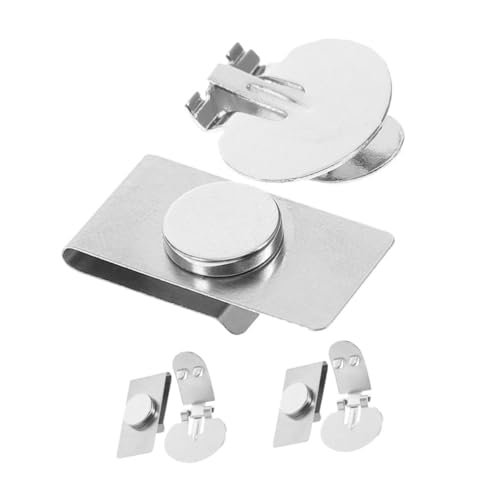 OUNONA 3paare Magnetische Kleidungsclips Unsichtbarer Kragenclip Und Krawattenhalter Aus Edelstahl Multifunktionale Magnetische Hemdclips Für Herrenanzugjacke Kostümzubehör Für Hochzeitsk von OUNONA