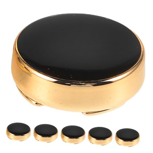 OUNONA 3paare Manschettenknöpfe Aus Zinklegierung Elegantes Formelles Anzugzubehör Smokinghemd Knopfabdeckungen Für Hochzeiten Geschäftskleidung Besondere Anlässe von OUNONA