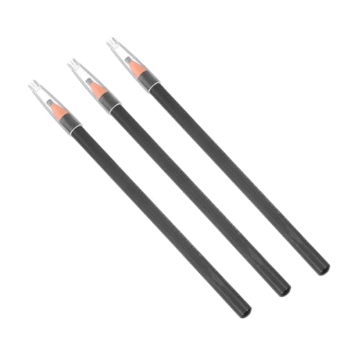 OUNONA 3 Stück Grauer Wasserdichter Augenbrauenstift Schweißfest Verschmierend für Natürliche Striche für Einfach Anzuwenden mit Abziehbarer Spitze von OUNONA