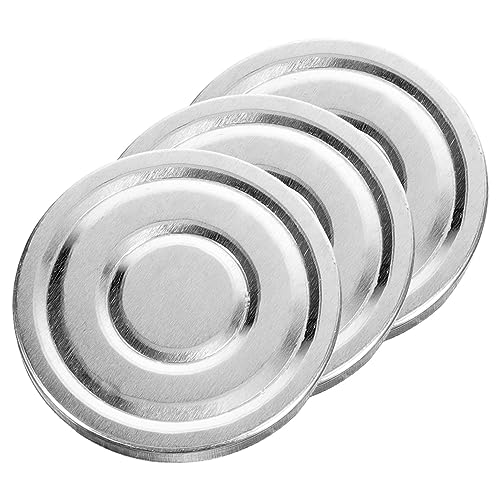 OUNONA 3 Stück Teiliges Aluminium Palette für Lidschatten und Highlighter Leere Diy Kosmetikbox Tragbar und Langlebig für Reisen und Persönliche Gestaltung von OUNONA