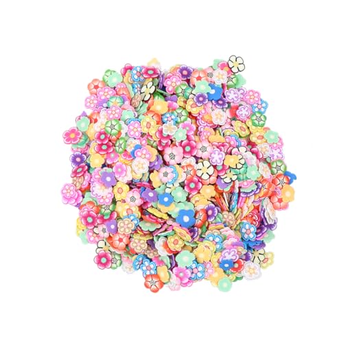 OUNONA 3000 Stück Nagelkunst Zubehör Frucht Pflaumenblüten und Kuchendesign für Kreative Maniküren DIY Nageldekoration für und Mädchen von OUNONA