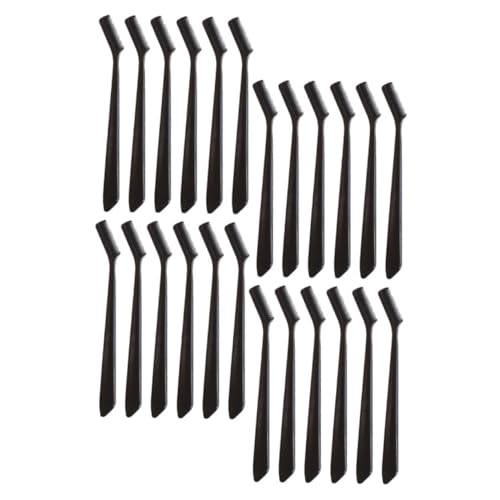 OUNONA 30stücke Wimpernbürste Augenbrauenkamm Für Haushalt Multifunktions-wimpernkamm Kleiner Wimpernkamm Wohnaccessoire Material Rutschfeste Griff Für Frauen Männer Tägliche von OUNONA