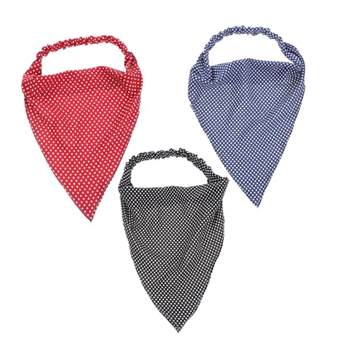 OUNONA 3stücke Haarschal Stirnband Mit Klammern Multifunktionales Haarband Für Sport Und Alltag in Verschiedenen Stilen Atmungsaktiv Und Schweißabsorbierend von OUNONA