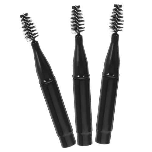 OUNONA 3stücke Wimpernbürste Wimpernkamm Mascara-stäbchen Wimpern Applikator Wimpernstäbchen Brauenpinsel Augenbrauenbürste Make-up-tool von OUNONA