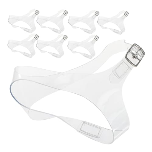 OUNONA 4 Paare Tpu High Heel Schuhriemen Transparent Abnehmbare Anti rutsch Schnürsenkel für Damen Hohe Absätze Stabile Dreieckige Knöchelbänder für Alltag und Party von OUNONA