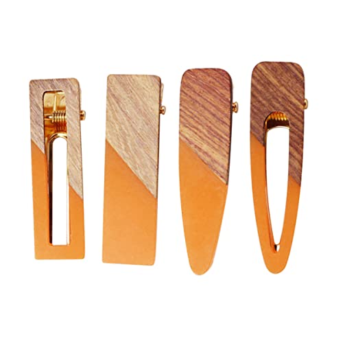 OUNONA 4 STÜCKE Retro Haarklammern aus Acryl und Holz Stilvolle Haarspangen für und Mädchen Orange Einzigartiger Haarschmuck für Besondere Anlässe und Alltag OUNONA 4 STÜCKE Retro Haarklammern aus Acryl und Holz Stilvolle Haarspangen für und Mädchen Orange Einzigartiger Haarschmuck für Besondere Anlässe und Alltag von OUNONA
