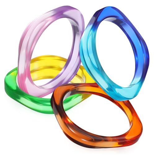 OUNONA 4stücke Teiliges Breiter Damenarmreife Aus Klobige Armbänder Für Frauen Schmuck Für Verschiedene Anlässe von OUNONA