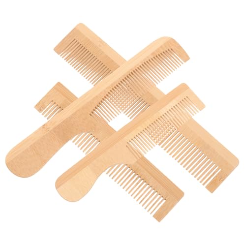OUNONA 4 Stück Teiliges Kleine Holz kämme für Damen und Herren zum Entwirren und Stylen von Lockigem Haar Tragbar Leicht für Reisen und Täglichen Gebrauch OUNONA 4 Stück Teiliges Kleine Holz kämme für Damen und Herren zum Entwirren und Stylen von Lockigem Haar Tragbar Leicht für Reisen und Täglichen Gebrauch von OUNONA