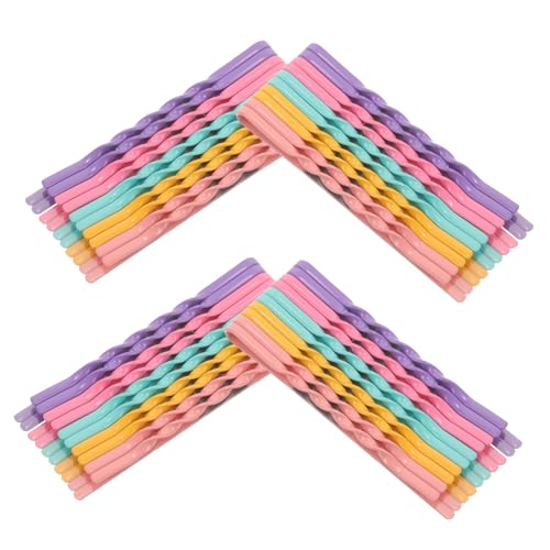 OUNONA 40stücke Haarspangen Für Frauen Und Mädchen Metallhaarnadeln Mit Dekoration Haarschmuck in Candy-farben Vielseitig Für Langes Haar Haar Zubehör von OUNONA