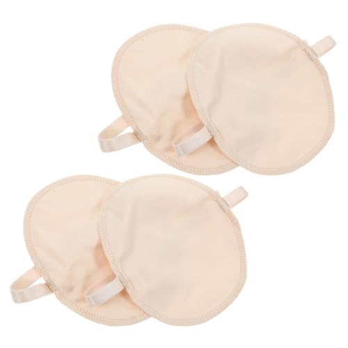 OUNONA 4stücke Waschbare Achselpads Für Damen Saugfähige Unterarm-schweißpads Mit Mesh-design Wiederverwendbar Gegen Schweißflecken Für Alltag Fitness Und Mehr von OUNONA