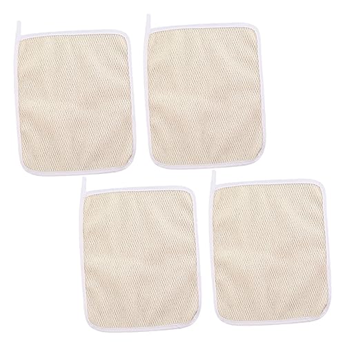 OUNONA 4stücke Exfolierende Bad Peeling Tuch Für Tiefe Tragbare Rückenschwamm Für Dusche Hautfreundliches Waschlappen Für Männer Und Frauen von OUNONA