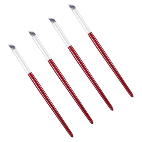 OUNONA 4stücke Nagelbürste Für Nageldesign Gel-nagelbürste Und Nailart-malpinsel Wiederverwendbar Für Maniküre-werkzeug Professionelle Nagelkunst von OUNONA