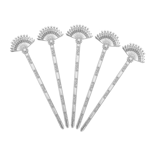 OUNONA 5 Stück Retro Chinesische Haarnadeln aus Hochwertiger Legierung Teiliges Langlebige Antike Haarforken Haarschmuck Accessoire für Damen Geeignet für Alltag Party und Fotoshootings von OUNONA