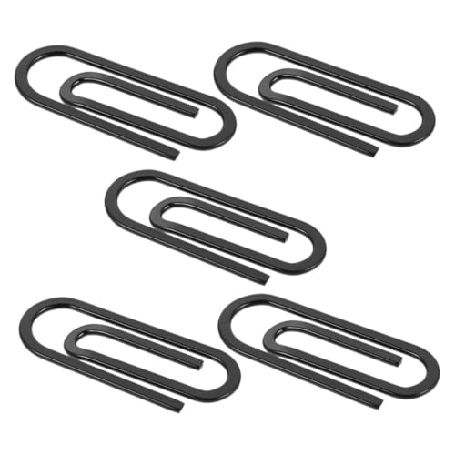 OUNONA 5 Stück Teiliges Metall Geldklammern aus Edelstahl Minimalistischer Kartenhalter und Geldscheinklammer Schlankes Design für Herren Vielseitig als Lesezeichen und von OUNONA