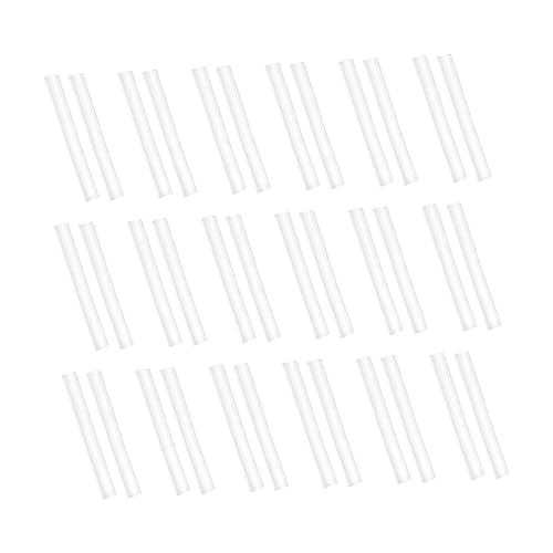 OUNONA 50 Paare Weiche Silikon Ohrstecker Schutzhüllen Transparent Allergie Ohrschutz für Damen und Mädchen Flexibel Langlebig Einfache Installation Ohrring Abdeckungen von OUNONA