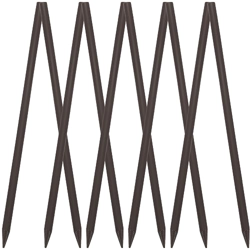 OUNONA 50 Stück Holz Haarstäbchen Vintage Haarknoten Stick für Mädchen Haarschmuck Einfach zu Verwenden Design von OUNONA