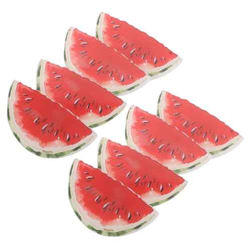 OUNONA 50stücke Wassermelonen-anstecker Aus Kunststoff Lustige Frucht-broschen Für Damen Sommerliche Kragenabzeichen Accessoires Für Taschen Und Kleidung Leicht Und Tragbar OUNONA 50stücke Wassermelonen-anstecker Aus Kunststoff Lustige Frucht-broschen Für Damen Sommerliche Kragenabzeichen Accessoires Für Taschen Und Kleidung Leicht Und Tragbar von OUNONA