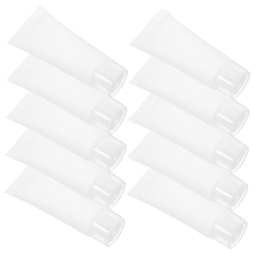 OUNONA 50Stücke Leere Zahnpasta Röhrchen Nachfüllbare Kosmetikrohre Reisebehälter mit Schraubverschluss für Lotion Shampoo Handcreme und Mehr OUNONA 50Stücke Leere Zahnpasta Röhrchen Nachfüllbare Kosmetikrohre Reisebehälter mit Schraubverschluss für Lotion Shampoo Handcreme und Mehr von OUNONA