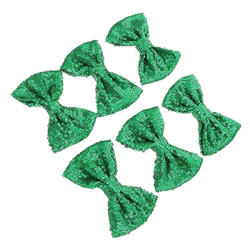 OUNONA 6 Stück Haarschleifen Kopfschmuck für Mädchen Selbstgemacht Handgefertigte Schleifen Accessoires Schuhdekoration Bastelbedarf Einfach Anzubringen von OUNONA