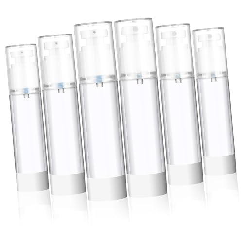 OUNONA 6 Stück Teiliges Reise Flaschen Auslaufsichere Nachfüllbare Lotion und Sprühflaschen Klare Kosmetikbehälter mit Quetschpumpen für Toner Serum Make Up Entferner und Lotion OUNONA 6 Stück Teiliges Reise Flaschen Auslaufsichere Nachfüllbare Lotion und Sprühflaschen Klare Kosmetikbehälter mit Quetschpumpen für Toner Serum Make Up Entferner und Lotion von OUNONA