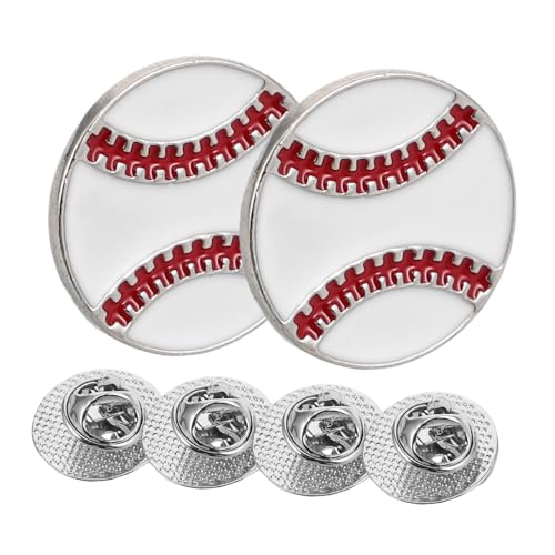 OUNONA 6 Stück Cartoon Baseball Broschen für Damen Zinklegierung Benutzerfreundliches Pin Design Langlebig Stylisch Dekorative Kleidungsaccessoires für Strickjacken und Pullover OUNONA 6 Stück Cartoon Baseball Broschen für Damen Zinklegierung Benutzerfreundliches Pin Design Langlebig Stylisch Dekorative Kleidungsaccessoires für Strickjacken und Pullover von OUNONA