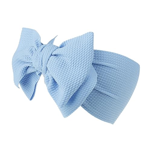 OUNONA 6 Stücke Geflochtene Haarbänder für Mädchen Dehnbares Stirnband mit Schleife Haarschmuck für Babys Einheitsgröße Komfortables Kopftuch von OUNONA