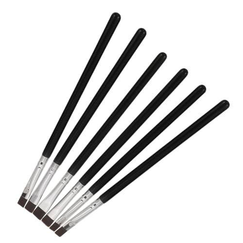OUNONA 6stücke Teiliges Augenbrauenpinsel Eyeliner-tool Kosmetikpinsel Make-up Werkzeuge Für Professionelle Und Private Anwendung von OUNONA