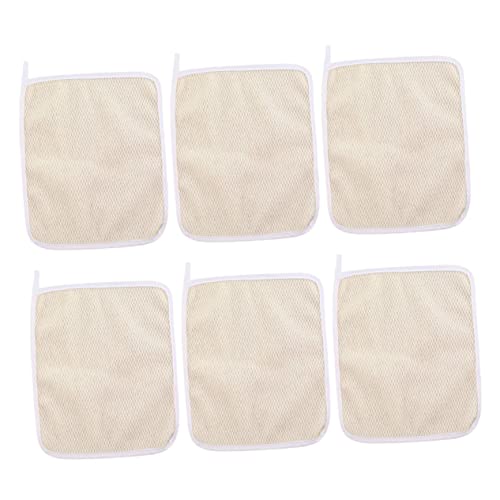 OUNONA 6stücke Rückenschrubber Peeling-handtuch Mit Langen Streifen Für Dusche Reisebadetücher Körperschrubber Reibetuch Badeschaumnetze Duschpeeling-handtücher Rückenschrubber Zum von OUNONA