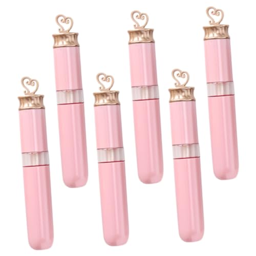 OUNONA 6stücke Pack Leere Lippenstift-tuben Für Diy Lippenbalsam Lip-gloss-flaschen Wiederverwendbar Und Waschbar Tragbar Für Frauen von OUNONA