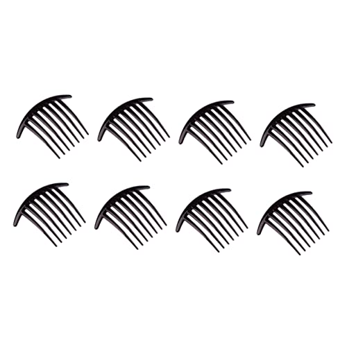 OUNONA 8 Stück Haarkamm Schwarz Kunststoff Zahnhaarkamm Für Damen Handgefertigter Friseurkamm Leicht Und Langlebig Für Vielseitige Frisuren Geeignet Haarzubehör Für Frauen Tragbar OUNONA 8 Stück Haarkamm Schwarz Kunststoff Zahnhaarkamm Für Damen Handgefertigter Friseurkamm Leicht Und Langlebig Für Vielseitige Frisuren Geeignet Haarzubehör Für Frauen Tragbar von OUNONA