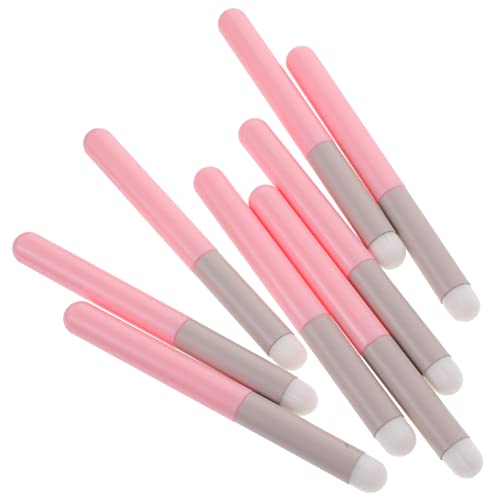 OUNONA 8stücke Teiliges Lippenpinsel Für Lippenstift Und Lidschatten Mini Make-up Pinsel Für Präzises Auftragen Von Lippencreme Lipgloss Concealer Und Eyeshadow Für Frauen von OUNONA