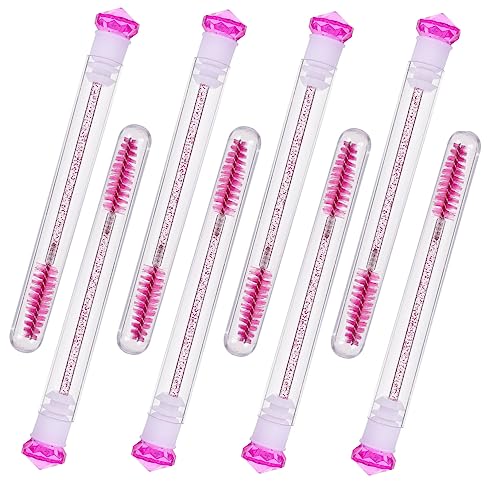 OUNONA 8stücke Wimperntusche Tragbare Wimperntusche Make-up-pinselstäbe Augenbrauen-pinselstäbe Diamanten Rohr Damen Schönheitswerkzeuge Für Profi-salons Und Heimgebrauch von OUNONA