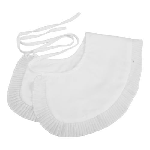 OUNONA Abnehmbarer Fake Collar Damen Vielseitiger Kragen Weichem Polyester als Halstuch oder Falscher Hemdkragen Tragbar Bequemes Accessoire für Casual und Formelle Looks von OUNONA