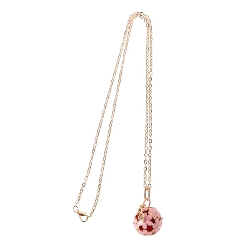 OUNONA Aromatherapie Halskette Damen Diffuser Anhänger Mexikanischer Blumenkäfig Duftkette Ätherische Öle Langlebiges Aroma Schmuck Für Alltag Valentinstag von OUNONA