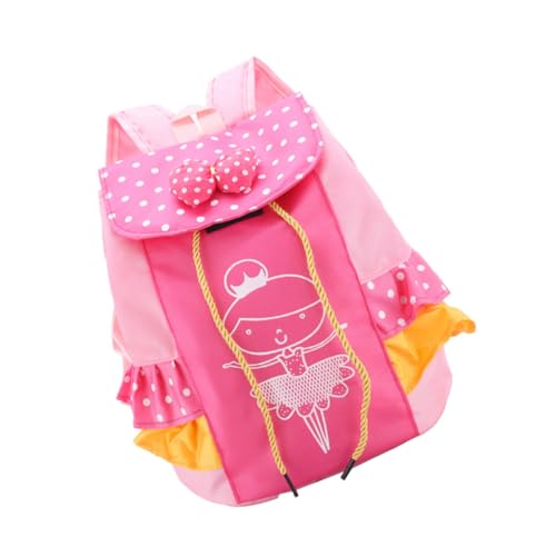 OUNONA Ballett Tanz Rucksack für Mädchen Oxford Stoff Verstellbarer Schultergurt Robust und Leicht für Ballettschuhe und Kleidung Tanztasche für Kinder von OUNONA