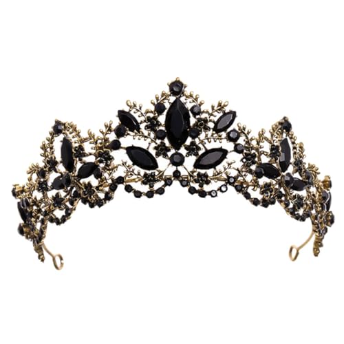 OUNONA Brautkrone aus Legierung mit Kristallen Schimmernde Tiara für Hochzeiten und Geburtstagsfeiern Komfortables Design für Damen als von OUNONA