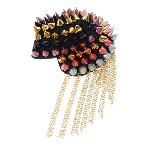 OUNONA Bunte Schulterklappen mit Quasten und Ketten Vintage Epauletten für Damen für Kostüme und Besondere Anlässe OUNONA Bunte Schulterklappen mit Quasten und Ketten Vintage Epauletten für Damen für Kostüme und Besondere Anlässe von OUNONA