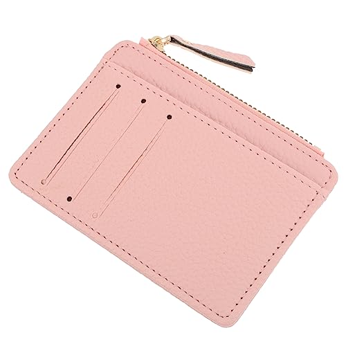 OUNONA Kleines Kartenetui Für Damen Geldbörse Mit Reißverschluss Kompakt Und Leicht Zur Aufbewahrung Von Karten Und Geld von OUNONA