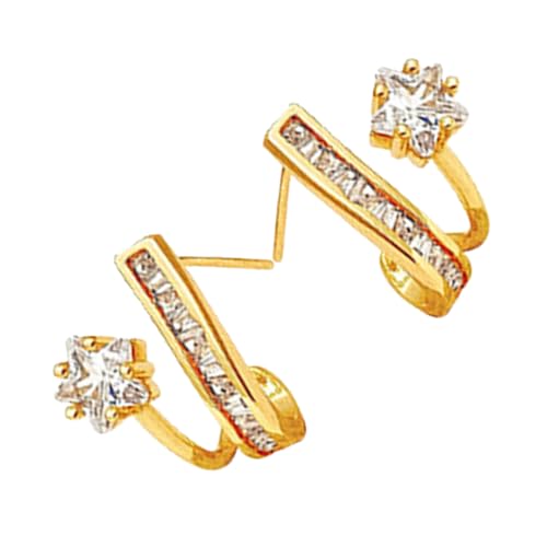 OUNONA Damen Ohrstecker Stern Design Leicht und Modisch Hypoallergen Vielseitig Kombinierbar Ohrschmuck für Frauen Trendige Accessoires für Alltag und Besondere Anlässe OUNONA Damen Ohrstecker Stern Design Leicht und Modisch Hypoallergen Vielseitig Kombinierbar Ohrschmuck für Frauen Trendige Accessoires für Alltag und Besondere Anlässe von OUNONA