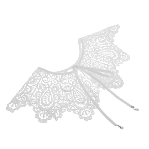 OUNONA Dekorativer Falscher Damen Abnehmbarer Spitzenkragen für Vielseitige Looks Leicht Tragbar für Besondere Anlässe oder Elegantes Design von OUNONA
