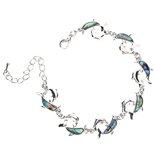 OUNONA Delfin Armband Verstellbares Fußkettchen Ocean Schmuckstück für Damen Schmuckstücke für Hochzeiten Partys Feiertage und Alltag von OUNONA
