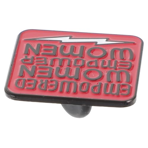 OUNONA Delikate Creative Brosche Frauenmode Anstecknadel Feminismus Schmuck Vielseitig Kleidungsornament von OUNONA