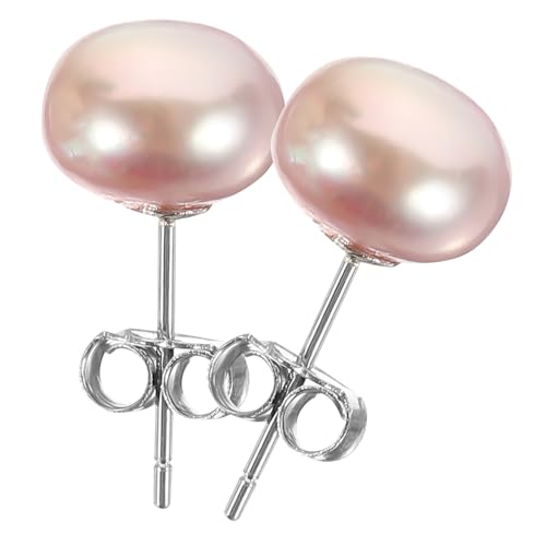 OUNONA Delikate Ohrstecker Damen mit zarten Süßwasserperlen und Sterlingsilber Ohrschmuck für Frauen Stilvolle Perlenohrringe Langlebig und Vielseitig für Alltag und Festliche Anlässe OUNONA Delikate Ohrstecker Damen mit zarten Süßwasserperlen und Sterlingsilber Ohrschmuck für Frauen Stilvolle Perlenohrringe Langlebig und Vielseitig für Alltag und Festliche Anlässe von OUNONA