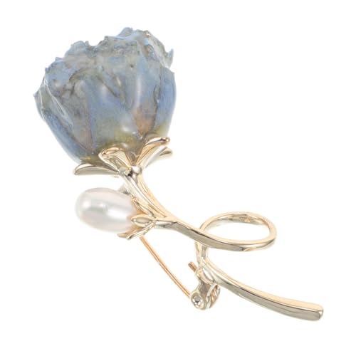 OUNONA Elegante Brosche Damen Blumen Anstecknadel Klassisches Design Hautfreundlich Vielseitig für Kleider Mäntel Pullover und Schals Stilvolles Accessoire für Büro und Freizeit von OUNONA