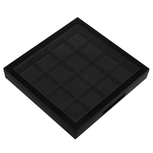 OUNONA Fächer Lidschatten Palette Leer zum Nachfüllen Auslaufsicheres Schmink Aufbewahrungsetui Vielseitige DIY Kosmetikbox für Lidschatten und Lippenstift Praktische Make Up Organizer von OUNONA