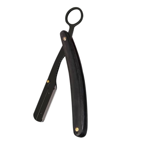 OUNONA Faltbares Rasierwerkzeug Multifunktionales Manuelles Rasiermesser für Zuhause und Salon Klinge für Bartpflege und Reisen Kompakt und Leicht Komfortabel Handhabung von OUNONA