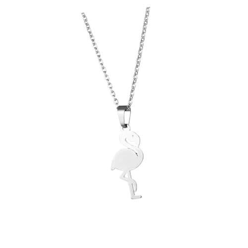 OUNONA Flamingo Halskette Damen Edelstahl Anhänger Leicht Elegant Modisch Tiermotiv Schmuck für Party Alltag OUNONA Flamingo Halskette Damen Edelstahl Anhänger Leicht Elegant Modisch Tiermotiv Schmuck für Party Alltag von OUNONA