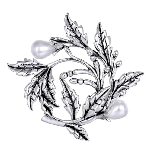 OUNONA Kranzbrosche Aus Legierung Für Damen Kleidung Revers Dekorative Brosche Broschennadel Für Schals Hemden Mit Exquisitem Design Für Konzerte Partys Und Kostümpartys von OUNONA